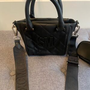 Black Quilted Handbag
